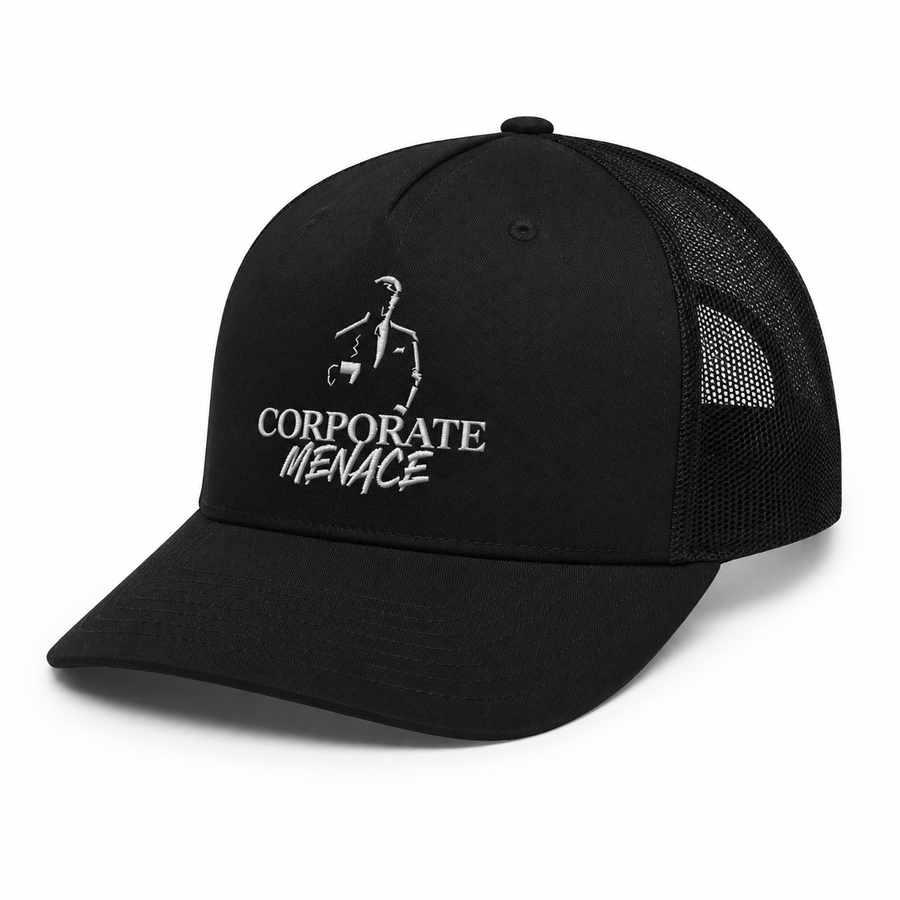 Corporate Menace Trucker Cap