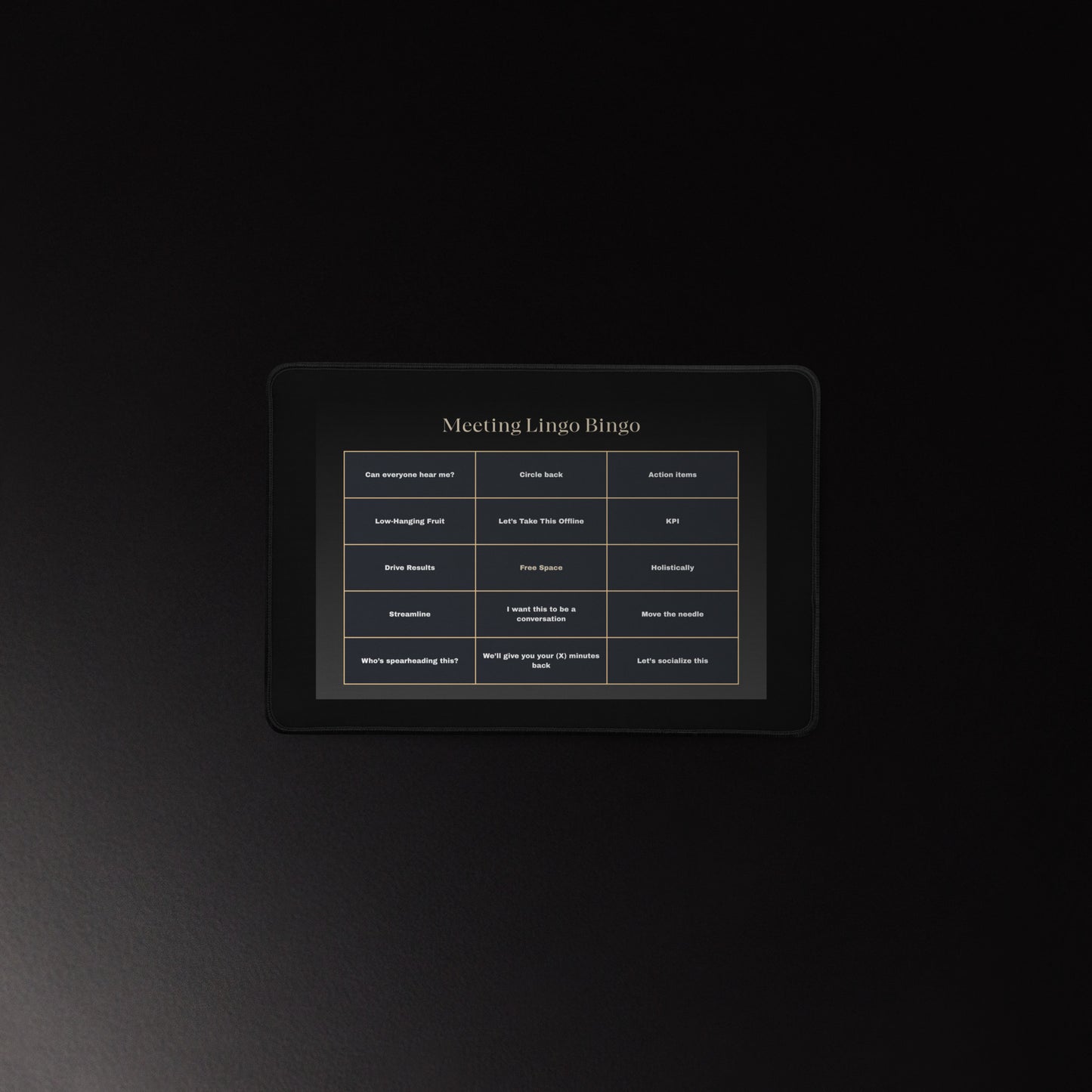 Product mockup