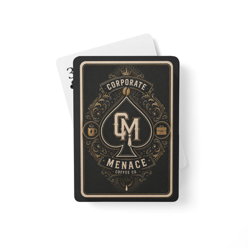 Corporate Menace Playing Cards